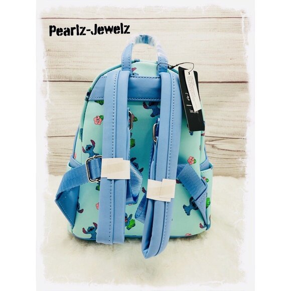 Loungefly Lilo & Stitch Hula Poses Allover Print Backpack BoxLunch Exclusive NWT main image 6
